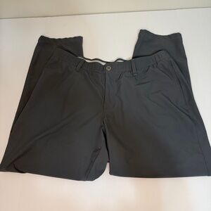 Under Armour UA Drive Gray Golf Pants Mens Office Stretch Performance 40x30 40
